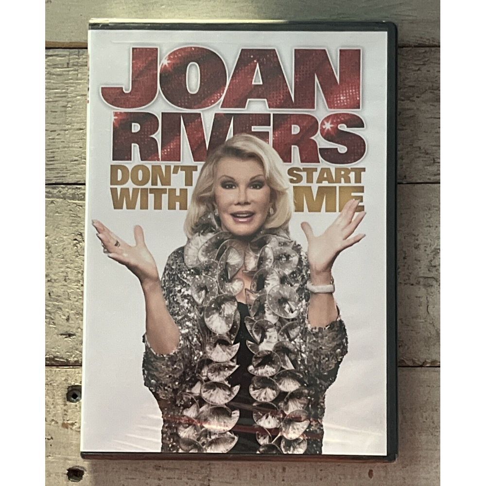 Joan Rivers: 2013 Dont Start with Me DVD -‎ NEW Sealed